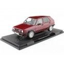 Cochesdemetal.es 1984 Volkswagen VW Golf 2 GTI Rojo Oscuro 1:18 MC Group 18391