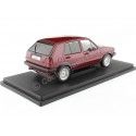 CARSDEMETAL.ES 1984 Volkswagen VW Golf 2 GTI Dark Red 1:18 MC GROUP 18391