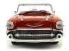 Cochesdemetal.es 1957 Chevrolet Bel Air Open Convertible Rojo 1:18 Motor Max 73175