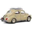 CARSDEMETAL.ES 1951 Renault 4cv avec des lumières à tortues beige 1:18 Solino S1806605