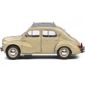 CARSDEMETAL.ES 1951 Renault 4cv avec des lumières à tortues beige 1:18 Solino S1806605