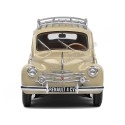 CARSDEMETAL.ES 1951 Renault 4cv avec des lumières à tortues beige 1:18 Solino S1806605