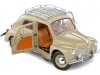 CARSDEMETAL.ES 1951 Renault 4cv avec des lumières à tortues beige 1:18 Solino S1806605