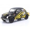 Cochesdemetal.es 1974 Volkswagen VW Beetle/Escarabajo 1303 "Go with Moon" Negro/Amarillo 1:18 Solido S1800519