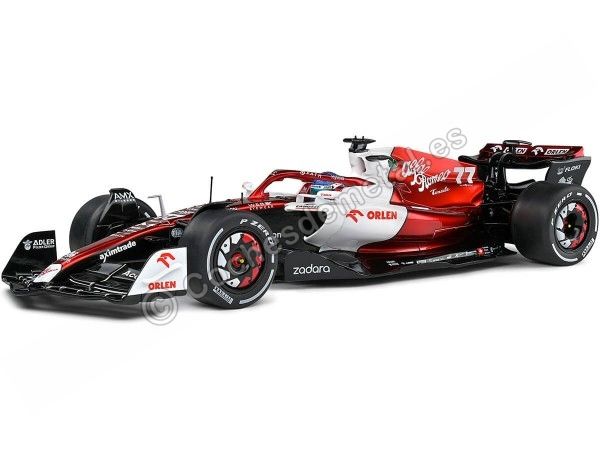 Cochesdemetal.es 2022 Alfa Romeo C42 Nº77 Valtteri Bottas GP F1 Imola 1:18 Solido S1810201