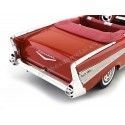 Cochesdemetal.es 1957 Chevrolet Bel Air Open Convertible Rojo 1:18 Motor Max 73175