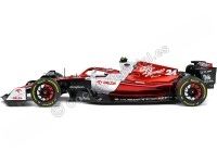 Cochesdemetal.es 2022 Alfa Romeo C42 Nº24 Zhou Guanyu GP F1 Canadá 1:18 Solido S1810202