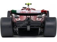 Cochesdemetal.es 2022 Alfa Romeo C42 Nº24 Zhou Guanyu GP F1 Canadá 1:18 Solido S1810202