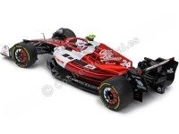 Cochesdemetal.es 2022 Alfa Romeo C42 Nº24 Zhou Guanyu GP F1 Canadá 1:18 Solido S1810202