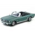 1964 Ford Mustang 1-2 Convertible Verde-Negro 1:18 Motor Max 73145 Cochesdemetal 1 - Coches de Metal 
