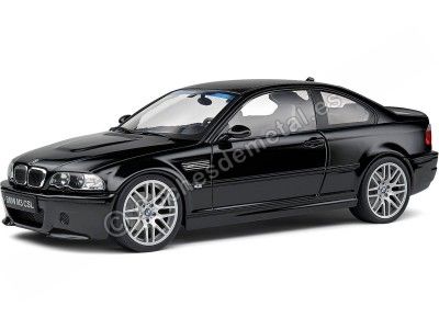 Cochesdemetal.es 2003 BMW M3 (E46) Coupe Negro 1:18 Solido S1806506