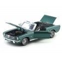 1964 Ford Mustang 1-2 Convertible Verde-Negro 1:18 Motor Max 73145 Cochesdemetal 9 - Coches de Metal 