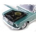 1964 Ford Mustang 1-2 Convertible Verde-Negro 1:18 Motor Max 73145 Cochesdemetal 11 - Coches de Metal 