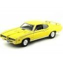 Cochesdemetal.es 1969 Pontiac GTO juge Amarillo 1:18 Motor Max 73133