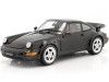 Cochesdemetal.es 1988 Porsche 911 (964) Turbo Coupe Negro 1:18 Welly 18026