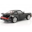 Cochesdemetal.es 1988 Porsche 911 (964) Turbo Coupe Negro 1:18 Welly 18026