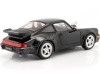 Cochesdemetal.es 1988 Porsche 911 (964) Turbo Coupe Negro 1:18 Welly 18026