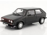 1982 Volkswagen Golf 1 Pirelli Negro Metalizado 1:18 Welly 18039