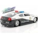 Cochesdemetal.es 2006 Dodge Charger Police civile "Fast & Furious" Blanco / Negro 1:24 Jada Toys 33665 253203079