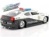 Cochesdemetal.es 2006 Dodge Charger Police civile "Fast & Furious" Blanco / Negro 1:24 Jada Toys 33665 253203079