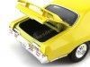 Cochesdemetal.es 1969 Pontiac GTO juge Amarillo 1:18 Motor Max 73133