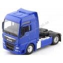 Cochesdemetal.es 2019 Cabeza Tractora MAN TGX 18.440 XXL 2 Ejes Azul 1:64 Welly 68010