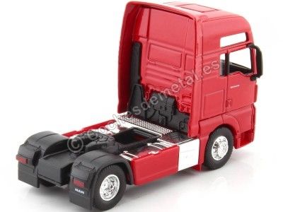 Cochesdemetal.es 2019 Cabeza Tractora MAN TGX 18.440 XXL 2 Ejes Rojo 1:64 Welly 68010 2