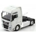 Cochesdemetal.es 2019 Cabeza Tractora MAN TGX 18.440 XXL 2 Ejes Blanco 1:64 Welly 68010