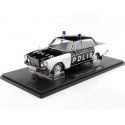 Cochesdemetal.es 1970 Volvo 164 Policía Suecia Blanco/Negro 1:18 Triple-9 1800375