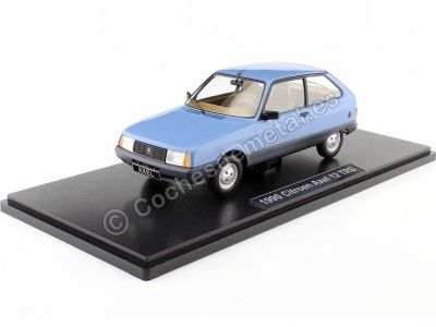 Cochesdemetal.es 1990 Citroen Axel 12 TRS Azul 1:18 Triple-9 1800338