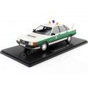 Cochesdemetal.es 1989 Audi 100 2.3E C3 Policía Alemana Verde/Blanco 1:18 Triple-9 1800354