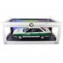 Carsdemetal.es 1989 Audi 100 2.3e C3 Green / White Police 1:18 Triple-9 1800354