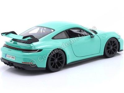 Cochesdemetal.es 2021 Porsche 911 (992) GT3 Verde Menta 1:24 Bburago 21104 2