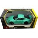 Cochesdemetal.es 2021 Porsche 911 (992) GT3 Mint Green 1:24 Bburago 21104