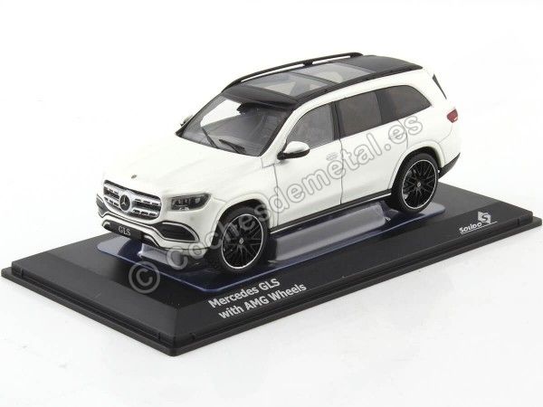 Cochesdemetal.es 2019 Mercedes-Benz Clase GLS AMG (X167) Blanco Perlado 1:43 Solido S4303903