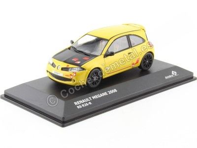 Cochesdemetal.es 2008 Renault Megane RS R26-R Amarillo Metalizado/Negro 1:43 Solido S4310204