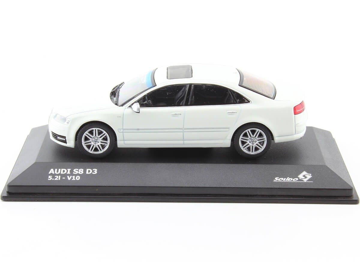 2010 Audi S8 (D3) Blanco 1:43 Solido S4313302