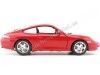 1997 Porsche 911 Carrera 4 Coupe Rojo 1:18 Bburago 12037 Cochesdemetal 7 - Coches de Metal 