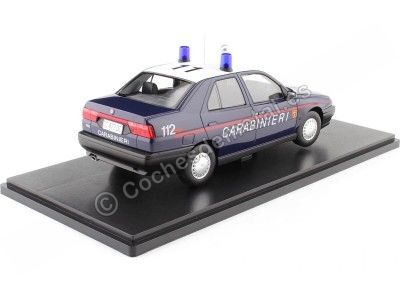 Cochesdemetal.es 1996 Alfa Romeo 155 Carabinieri Azul/Blanco 1:18 Triple-9 1800385 2