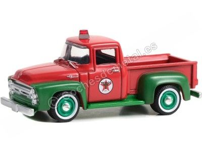 Cochesdemetal.es 1954 Ford F-100 Texaco "Anniversay Collection Series 15" 1:64 Greenlight 28120A