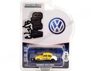 Cochesdemetal.es 1966 Classic Volkswagen VW Beetle Pennzoil Racing "Club Vee-Dub Series 16" 1:64 Greenlight 36070E 2