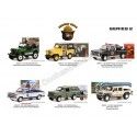 Cochesdemetal.es Lote de 6 Modelos "Smokey Bear Series 2" 1:64 Greenlight 38040