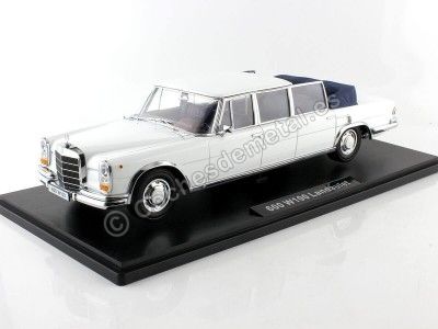 Cochesdemetal.es 1964 Mercedes-Benz 600 W100 Landaulet Blanco 1:18 KK-Scale KKDC181184 2