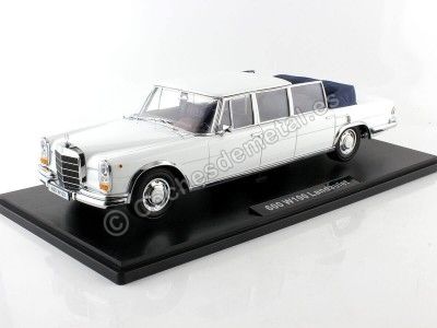 Cochesdemetal.es 1964 Mercedes-Benz 600 W100 Landaulet Blanco 1:18 KK-échelle KKDC181184 2