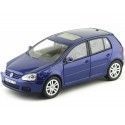 Cochesdemetal.es 2003 Volkswagen Golf V 1.6 FSI Azul Metalizado 1:18 Bburago 12071