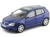 Cochesdemetal.es 2003 Volkswagen Golf V 1.6 FSI Azul Metalizado 1:18 Bburago 12071