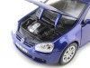 Cochesdemetal.es 2003 Volkswagen Golf V 1.6 FSI Azul Metalizado 1:18 Bburago 12071