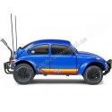 Cochesdemetal.es 1975 Volkswagen VW Beetle Escarabajo "Baja Bug" Azul Metalizado 1:18 Solido S1809601