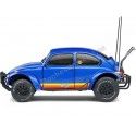 Cochesdemetal.es 1975 Volkswagen VW Escarabajo "Baja Bug" Azul Metalizado 1:18 Solido S1809601