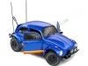 Cochesdemetal.es 1975 Volkswagen VW Escarabajo "Baja Bug" Azul Metalizado 1:18 Solido S1809601